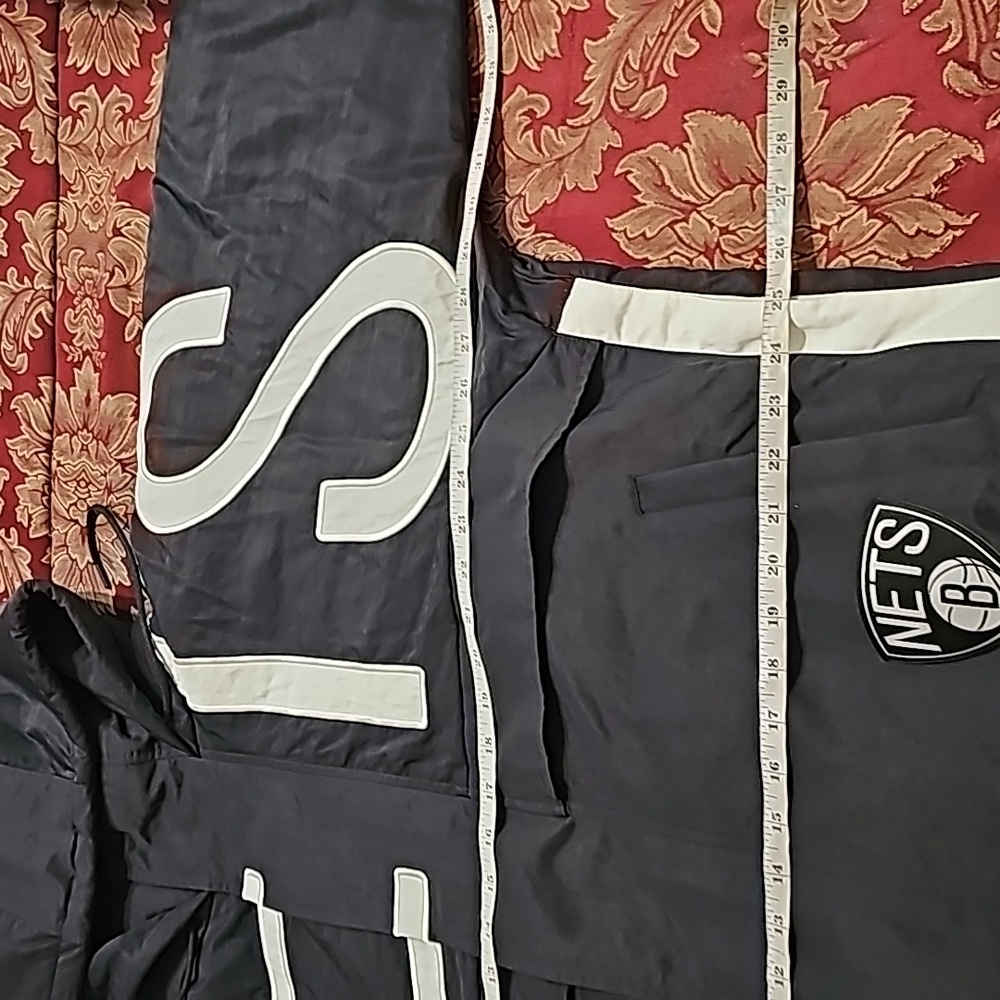 Nike Black Ambush Edition NBA Nets Hooded Jacket NWT - Picture 7 of 10